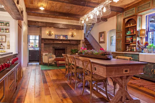 Solid wood flooring